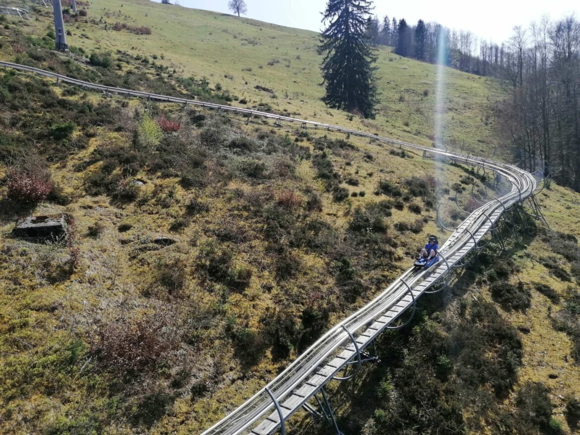 toboggan run